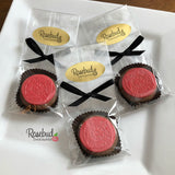 12 FIRE DEPT Chocolate Covered Oreo Cookie Candy Party Favors