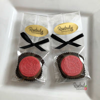 12 FIRE DEPT Chocolate Covered Oreo Cookie Candy Party Favors