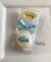 12 FISH Chocolate Covered Oreo Cookie Candy Party Favors