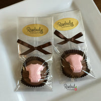 12 BABY BODYSUIT Chocolate Covered Oreo Cookie Candy Party Favors