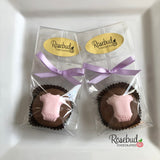 12 BABY BODYSUIT Chocolate Covered Oreo Cookie Candy Party Favors