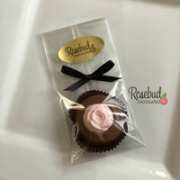 12 ROSE Chocolate Covered Oreo Cookie Candy Party Favors