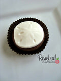 12 SAND DOLLAR Chocolate Covered Oreo Cookie Candy Party Favors