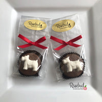 12 SCOTTISH TERRIER Dog Chocolate Covered Oreo Cookie Birthday Party Favors Scottie
