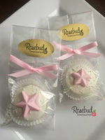 12 STAR Chocolate Covered Oreo Cookie Candy Party Favors