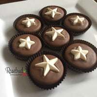 12 STAR Chocolate Covered Oreo Cookie Candy Party Favors