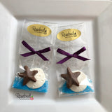 12 STARFISH & SAND DOLLAR Chocolate Candy Party Favors Nautical Beach Theme