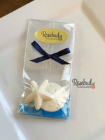 12 STARFISH & SAND DOLLAR Chocolate Candy Party Favors Nautical Beach Theme