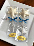 12 STARFISH Chocolate Lollipops Candy Party Favors Nautical Beach Theme