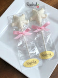 12 STARFISH Chocolate Lollipops Candy Party Favors Nautical Beach Theme