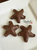 12 STARFISH Chocolate Candy Party Favors Nautical Beach Theme