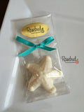 12 STARFISH Chocolate Candy Party Favors Nautical Beach Theme