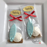 12 SURFBOARD & SAND DOLLAR Chocolate Candy Party Favors